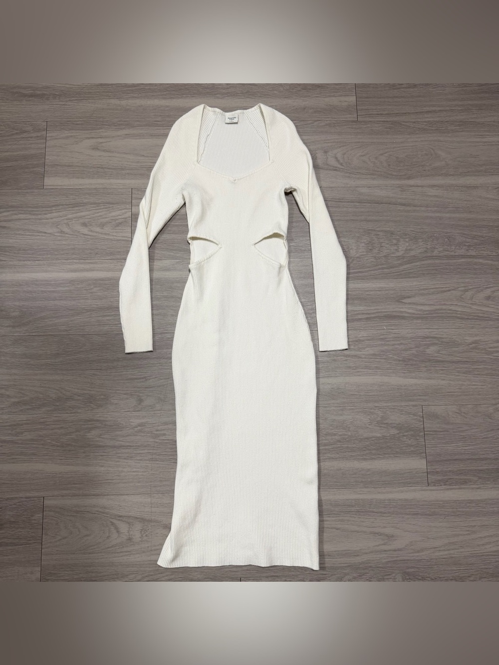 Abercrombie‎ & Fitch, Ribbed Cutout Midi Dress, Bodycon | Women’s SP